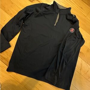 Navy Barstool Golf Quarter-Zip Pullover